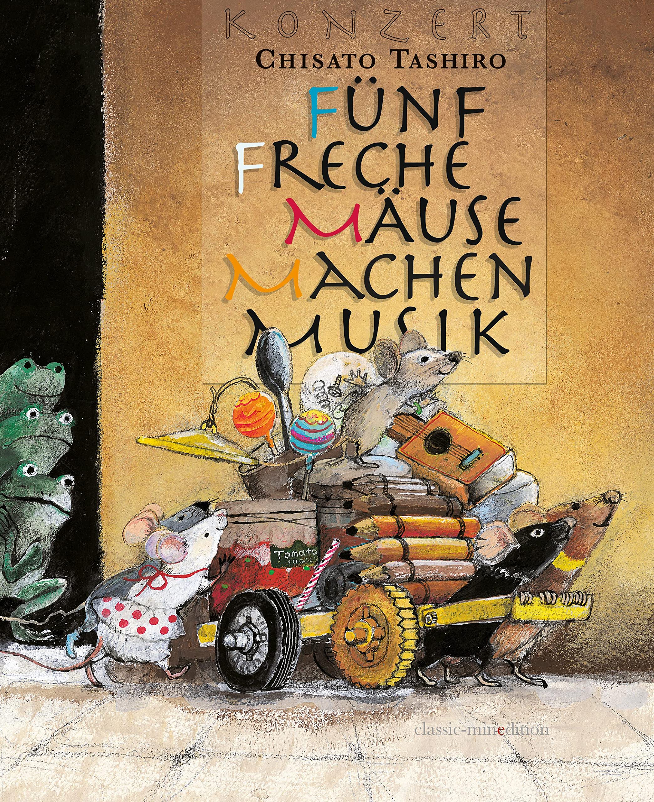 Fünf Freche Mäuse Machen Musik Children's books