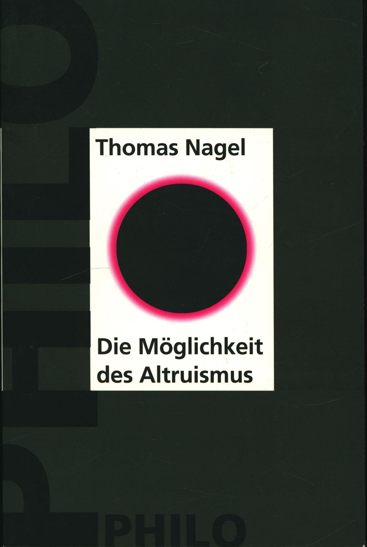 Die Möglichkeit des Altruismus: Hrsg. u. übers. v. Michael Gebauer u. Hans-Peter Schütt Philosophy
