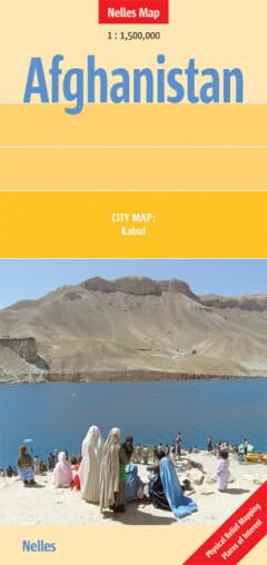 Nelles Map Afghanistan (Landkarte) 1 : 1 500 000. City map: Kabul Leisure, Home & Garden