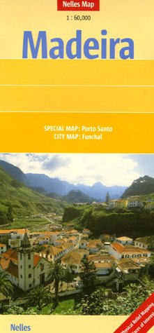 Nelles Map Madeira (Landkarte) 1 : 60 000. Special Maps: Porto Santo; City Maps: Funchal Leisure, Home & Garden