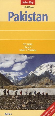 Nelles Map Pakistan (Landkarte) 1 : 1 500 000. City Map: Karachi, Lahore, Peshawar Leisure, Home & Garden