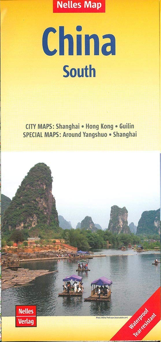 Nelles Map Landkarte China: South: 1:1.750.000 | reiß- und wasserfest; waterproof and tear-resistant; indéchirable et imperméable; irrompible & impermeable (Nelles Map: Strassenkarte) Leisure, Home & Garden