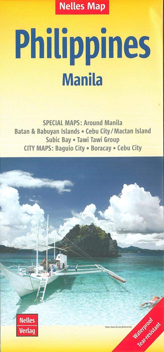Nelles Map Landkarte Philippines - Manila Leisure, Home & Garden