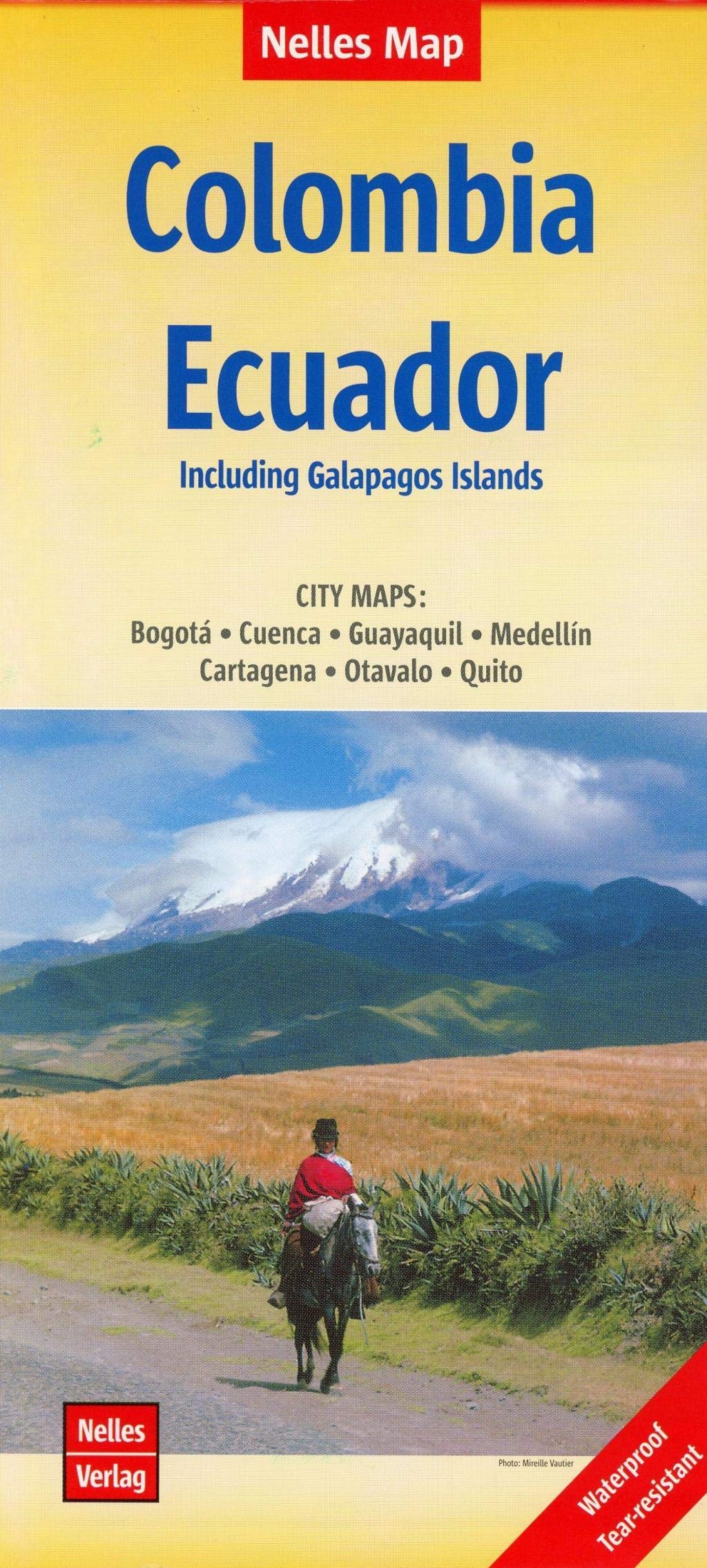 Nelles Map Landkarte Colombia - Ecuador | Kolumbien, Ecuador: 1:2,5 Mio | reiß- und wasserfest; waterproof and tear-resistant; indéchirable et ... & impermeable (Nelles Map: Strassenkarte) Leisure, Home & Garden