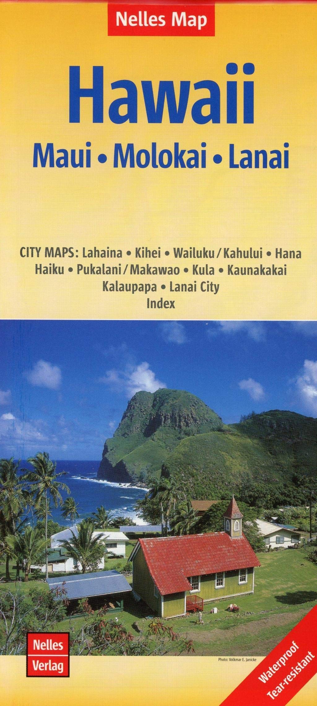 Nelles Map Landkarte Hawaii : Maui, Molokai, Lanai Leisure, Home & Garden Books