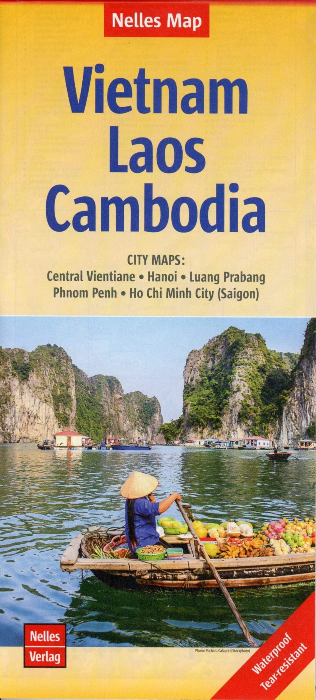 Nelles Map Vietnam - Laos - Cambodia Leisure, Home & Garden