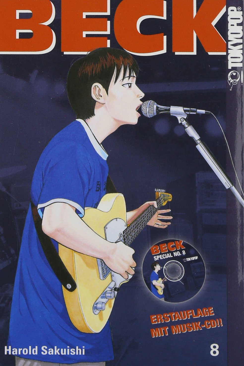 Beck 08 inkl. Mini-Japan-Musik-CD: Mit CD Manga