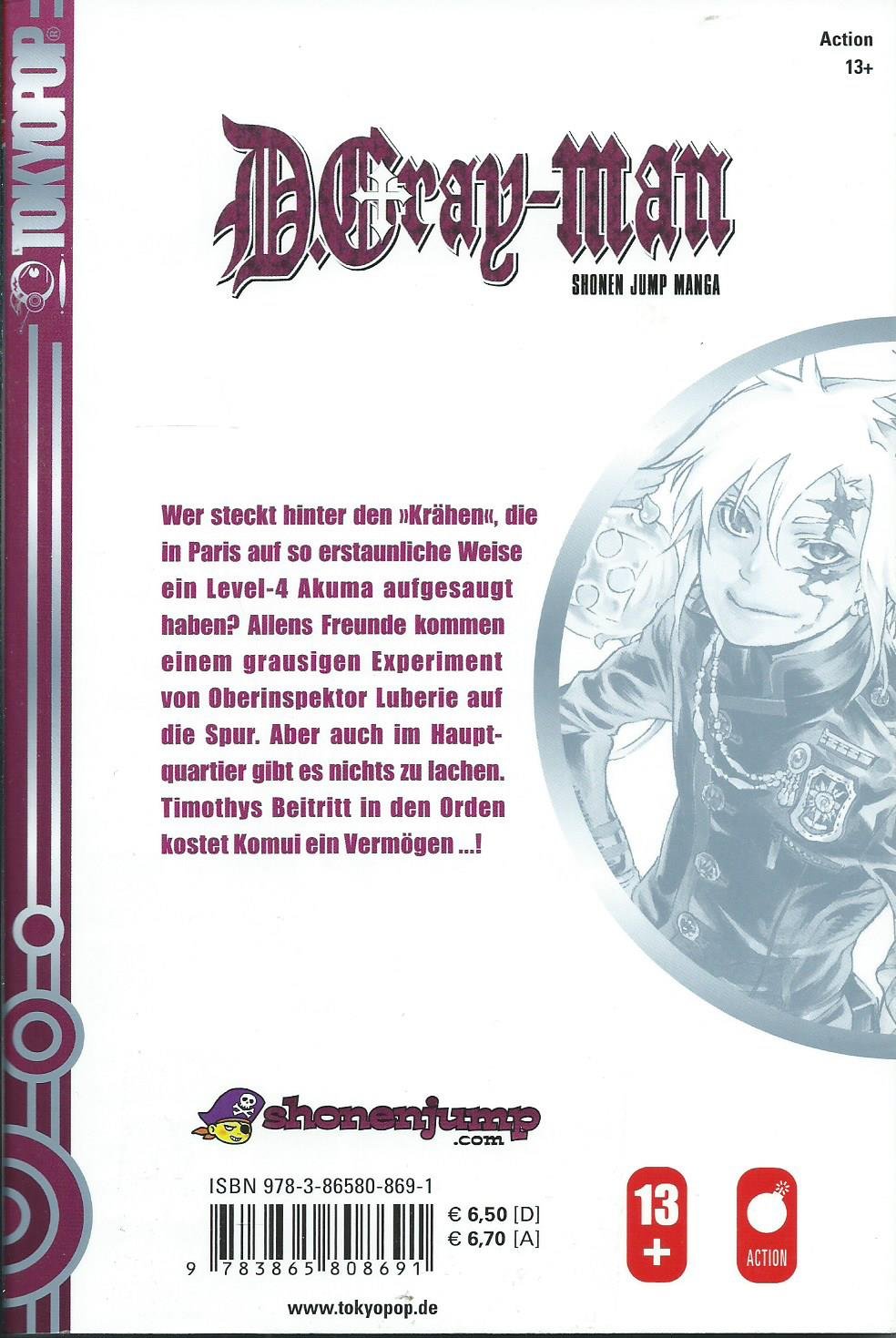 D.Gray-Man 19 Manga