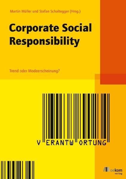 Product Image: Corporate Social Responsibility: Trend oder Modeerscheinung?