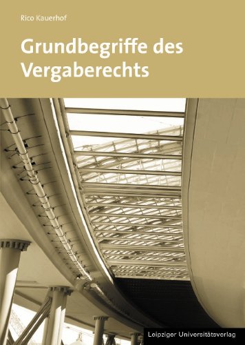 Grundbegriffe des Vergaberechts Law