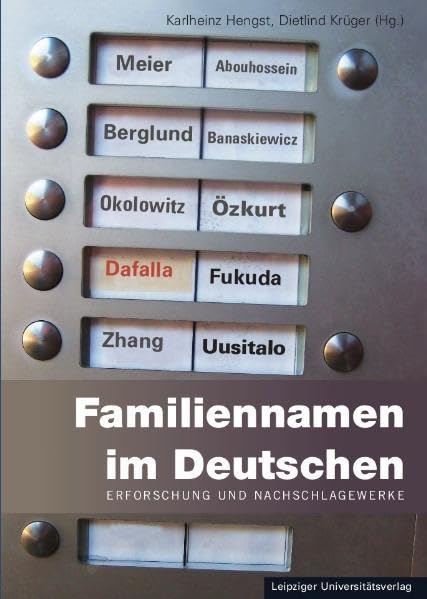 Familiennamen im Deutschen Social Sciences