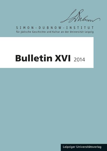 Bulletin XVI / 2014 Books