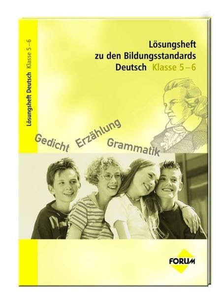 Lösungsheft zu den Bildungsstandards Deutsch Klasse 5-6 Study Guides