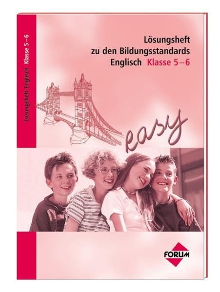Lösungsheft zu den Bildungsstandards Englisch Klasse 5-6 Foreign Languages ​​& Dictionaries