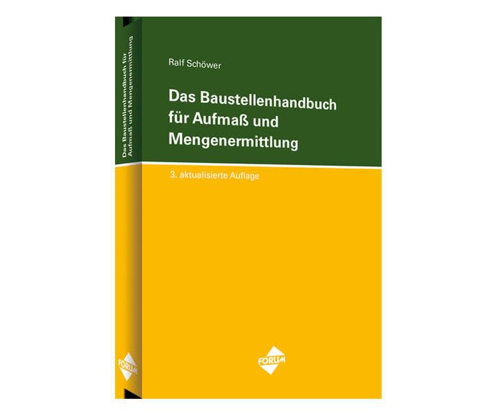 Das Baustellenhandbuch für Aufmass und Mengenermittlung (Baustellenhandbücher) Books