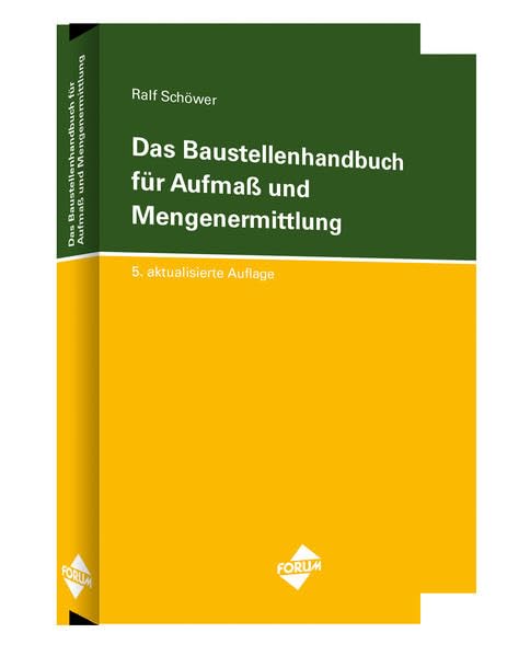 Das Baustellenhandbuch für Aufmass und Mengenermittlung book