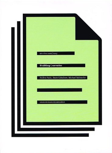 ars viva 2006/2007 – Erzählung / narration Andrea Fciu, Beate Gütschow, Michael Sailstorfer: Galerie Neue Meister, Staatliche Kunstsammlungen Dresden ... zu Kunstát ( 18. April bs 3. Juni 2007) Books