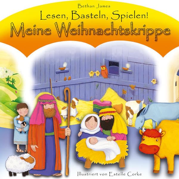 Meine Weihnachtskrippe: Lesen, Basteln, Spielen! Children's books