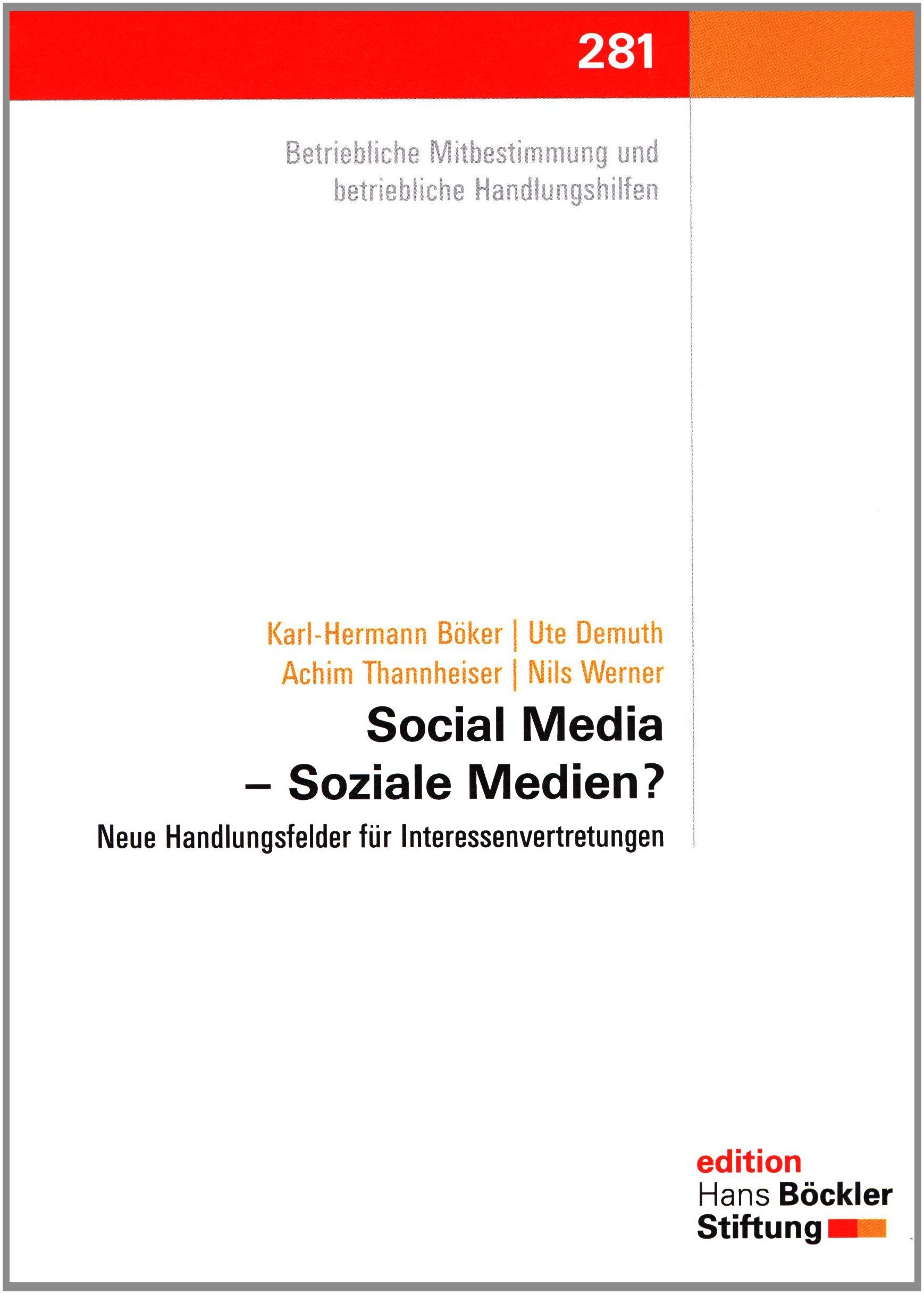 Social Media - soziale Medien? Neue Handlungsfelder für Interessenvertretungen book