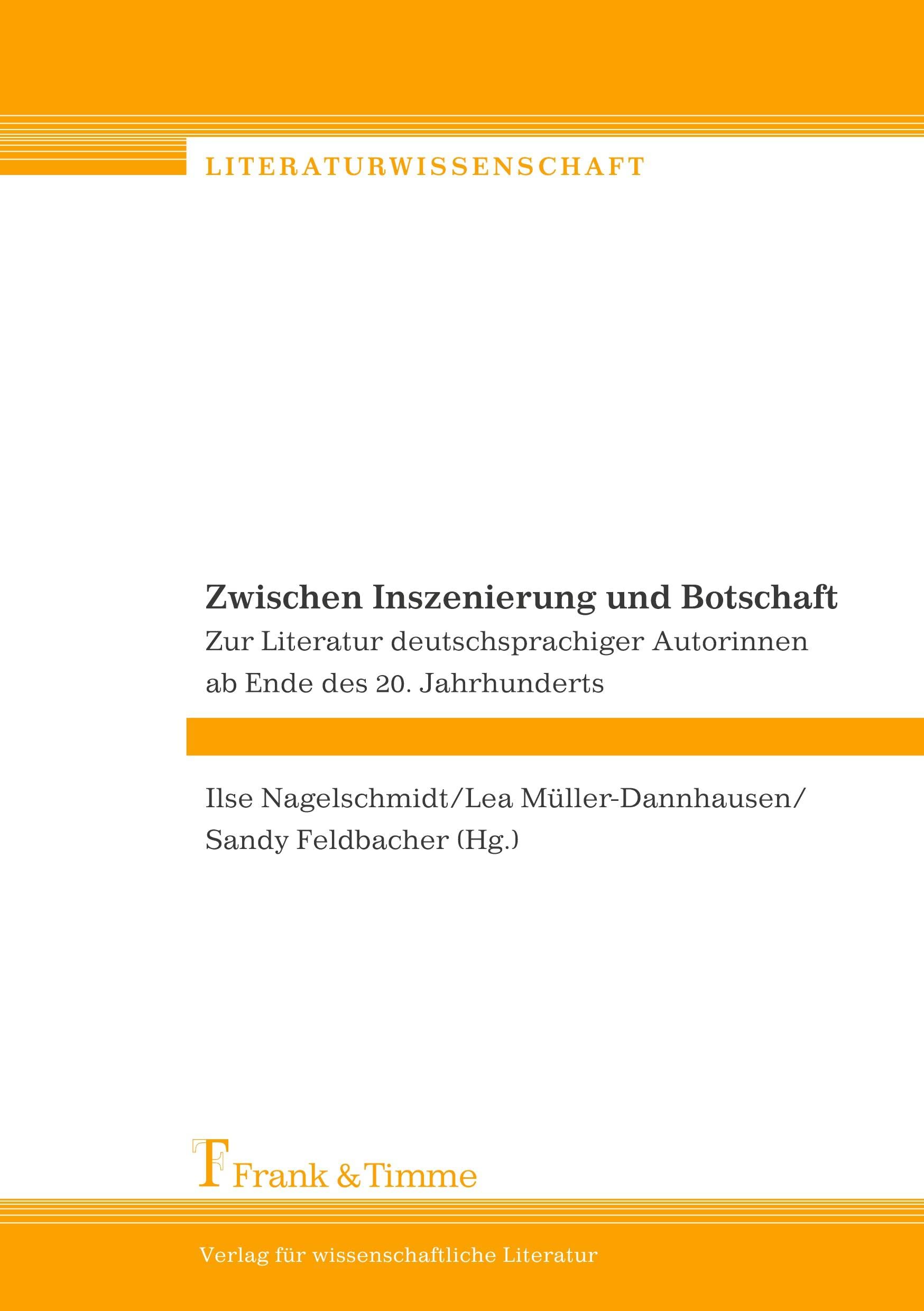 Zwischen Inszenierung und Botschaft Books