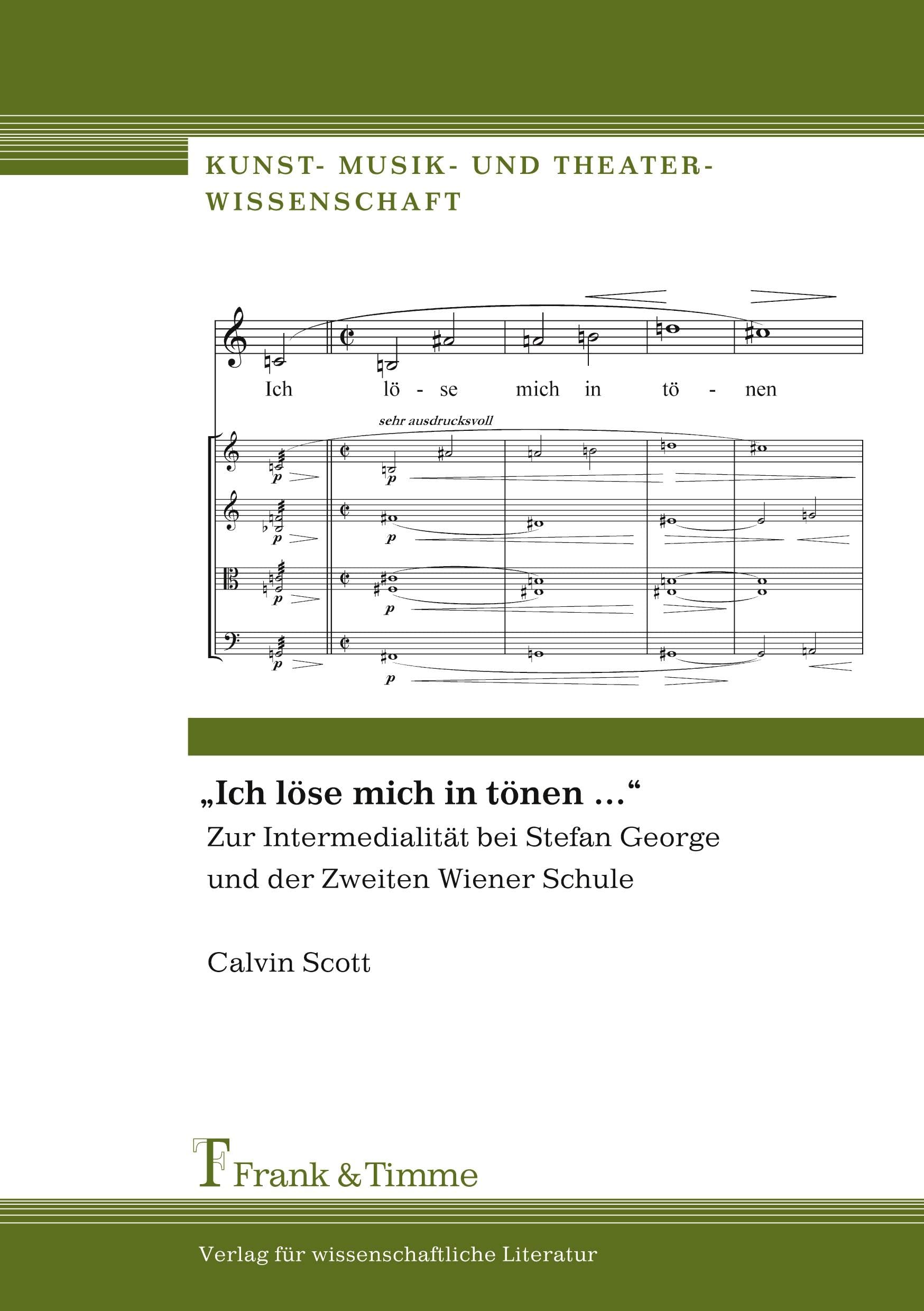 ¿Ich löse mich in tönen ...¿ Arts & Music