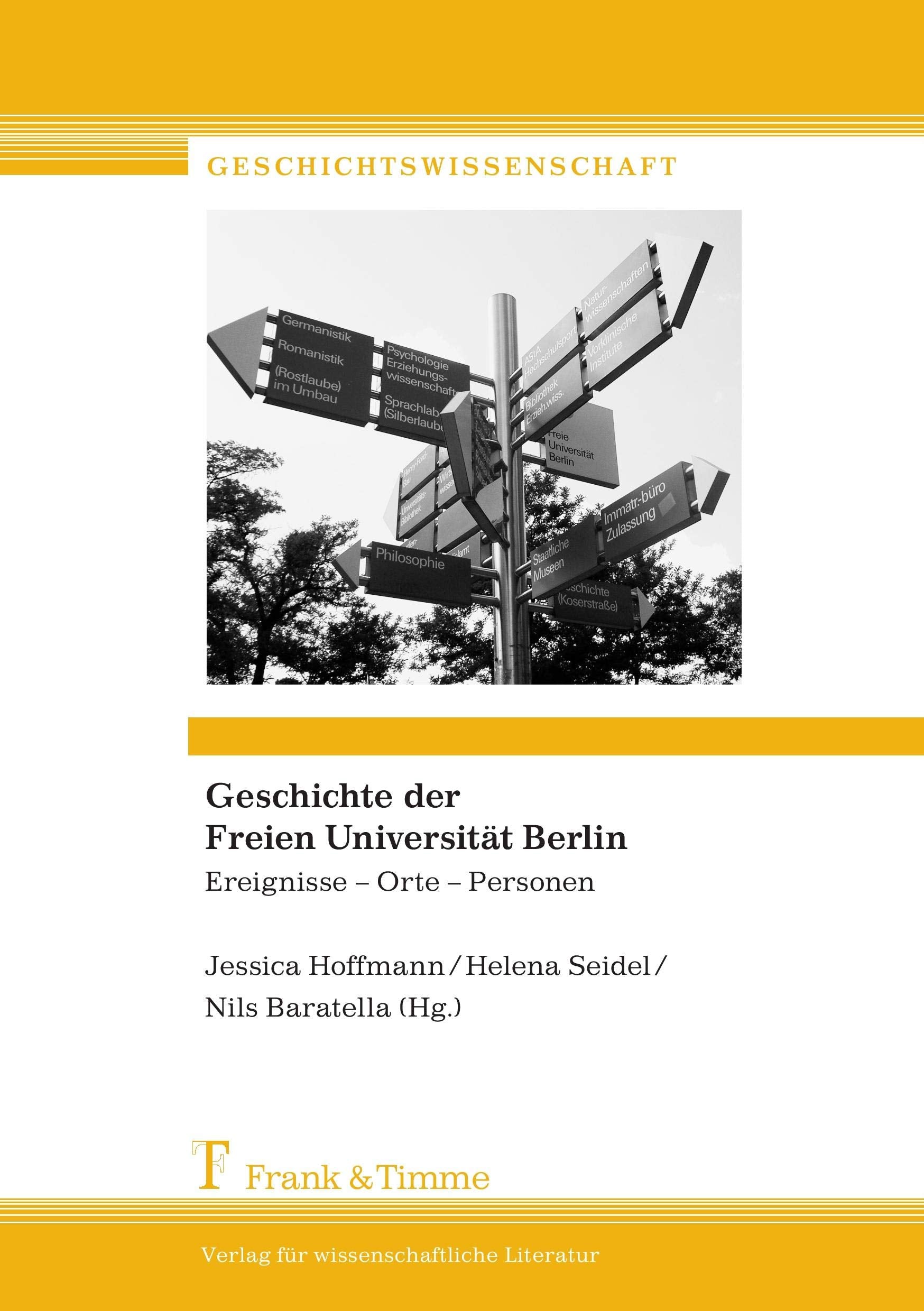 Geschichte der Freien Universität Berlin book