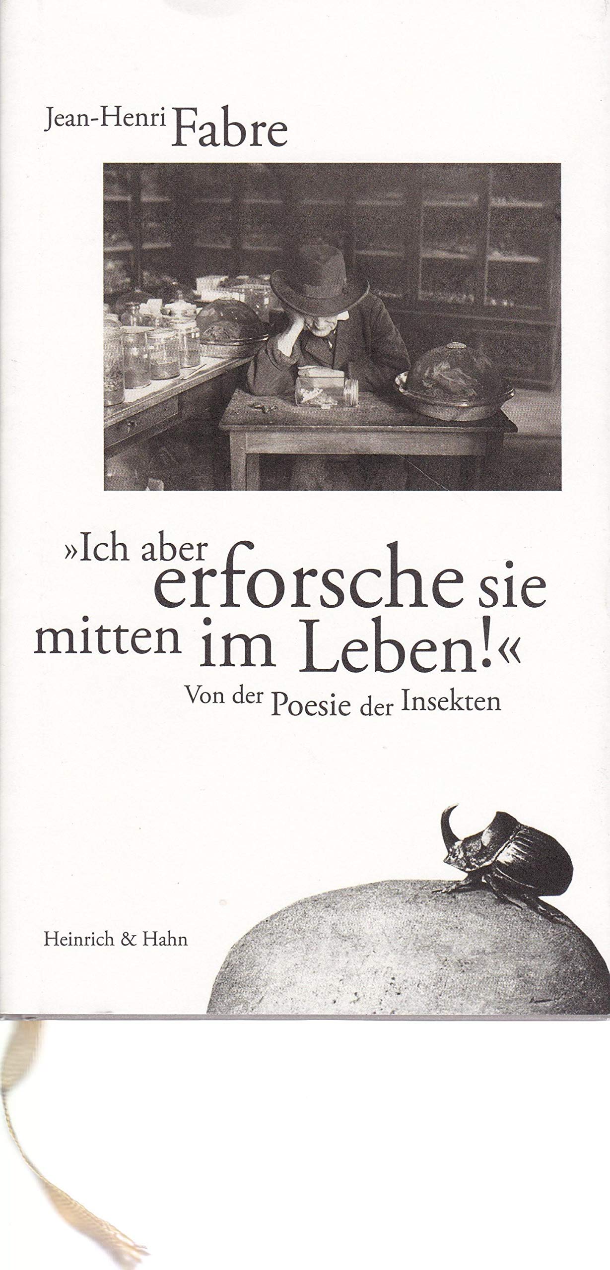Ich aber erforsche sie mitten im Leben!: Von der Poesie der Insekten Contemporary literature