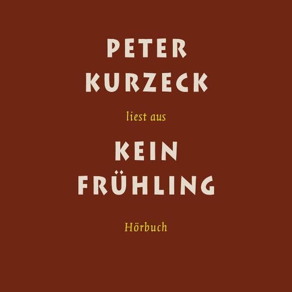 Kein Frühling Contemporary literature Books
