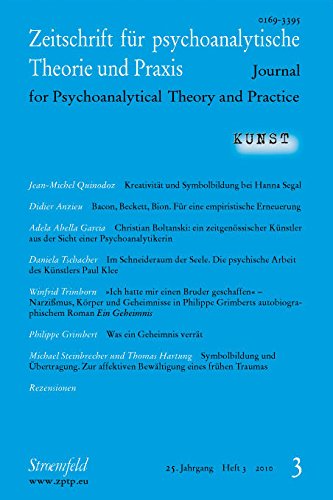 Zeitschrift für psychoanalytische Theorie und Praxis / Zeitschrift für Psychoanalytische Theorie und Praxis, Jg. XXV / Kunst Psychology