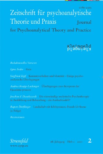 Zeitschrift für psychoanalytische Theorie und Praxis, Jg. XXVII / Kleingeld Psychology