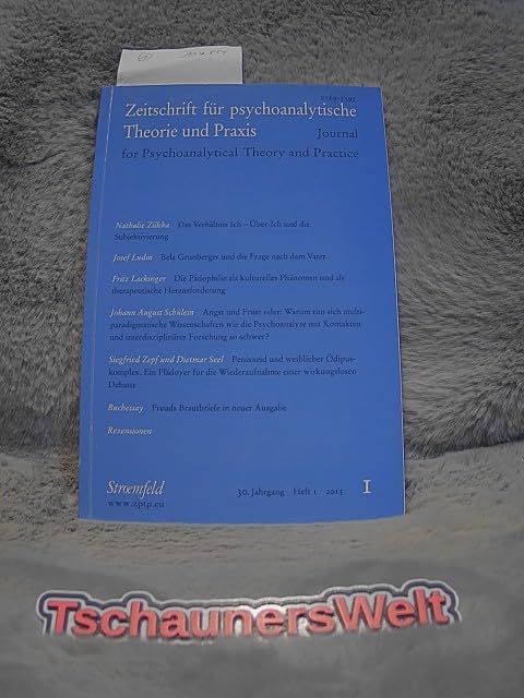Zeitschrift für psychoanalytische Theorie und Praxis, Jg. XXIX / Heft 3 Psychology
