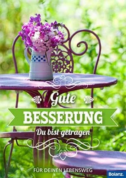 Gute Besserung - Du bist getragen book