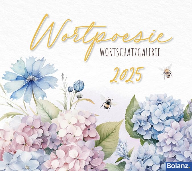 Wortpoesie 2025: Wortschatzgalerie Calendars