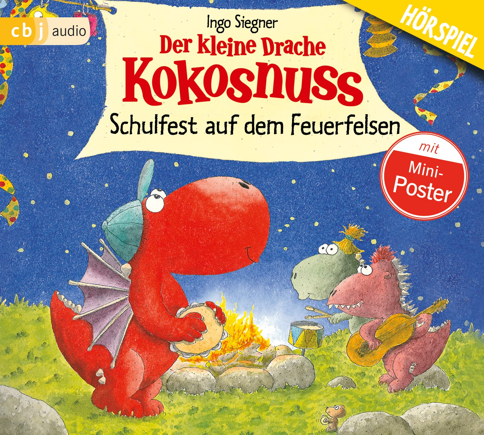 Der kleine Drache Kokosnuss 05 - Schulfest auf dem Feuerfelsen Novels & Short Stories