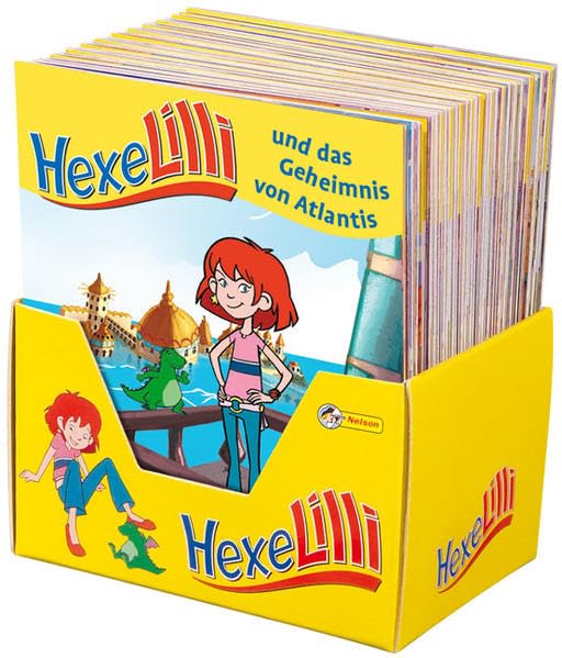 Hexe Lilli: Hexe Lilli und das Geheimnis von Atlantis; Im Land der Dinosaurier; Hexe Lilli und der Wilde Westen; Hexe Lilli und Herkules Children's books