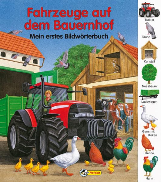 Fahrzeuge auf dem Bauernhof: Nelson Pappbilderbuch Non-fiction