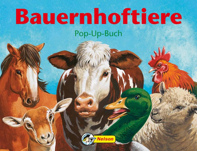 Bauernhoftiere: Nelson Pop-Up Buch Children's books