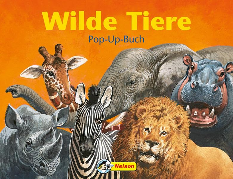 Wilde Tiere: Nelson Pop-Up Buch Children's books
