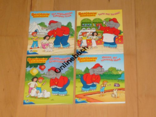 Product Image: 4 Bücher Benjamin Blümchen - Miniausgabe Folge 9 - 12