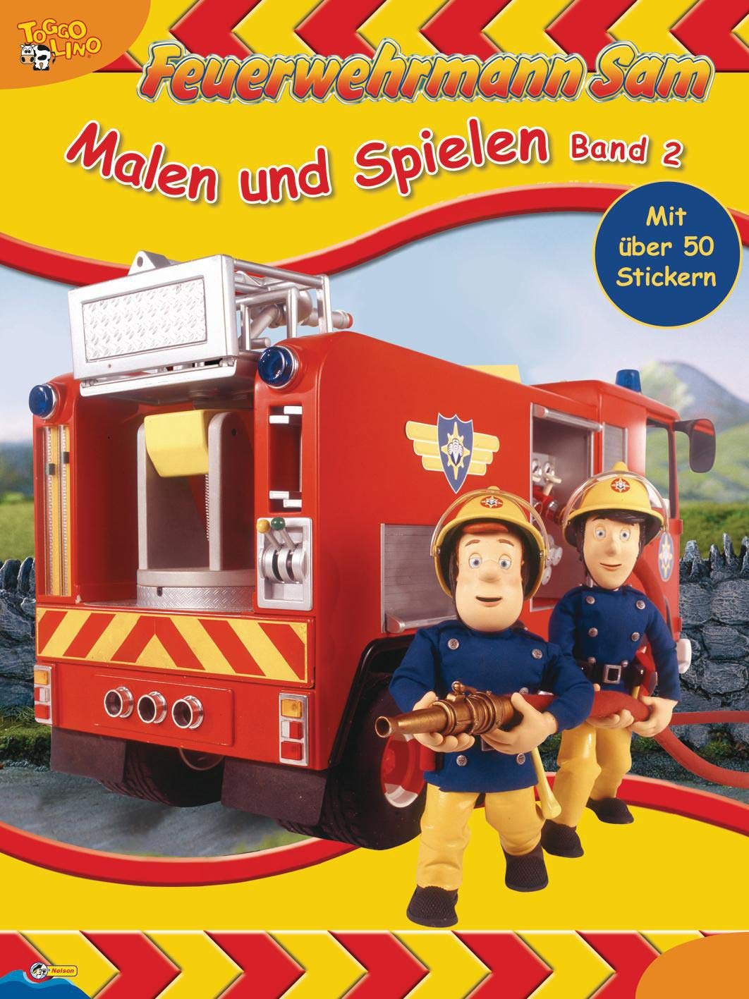 Feuerwehrmann Sam Malen und Spielen Band 2: Mit über 50 Stickern Non-fiction