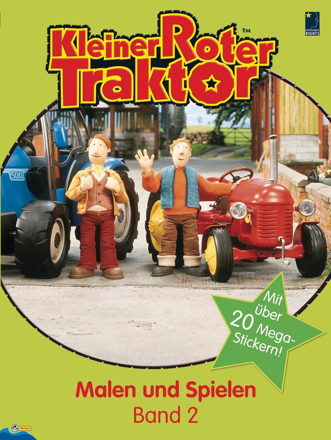 Kleiner Roter Traktor Malen und Spielen Band 2: Mit über 20 Mega-Stickern Non-fiction