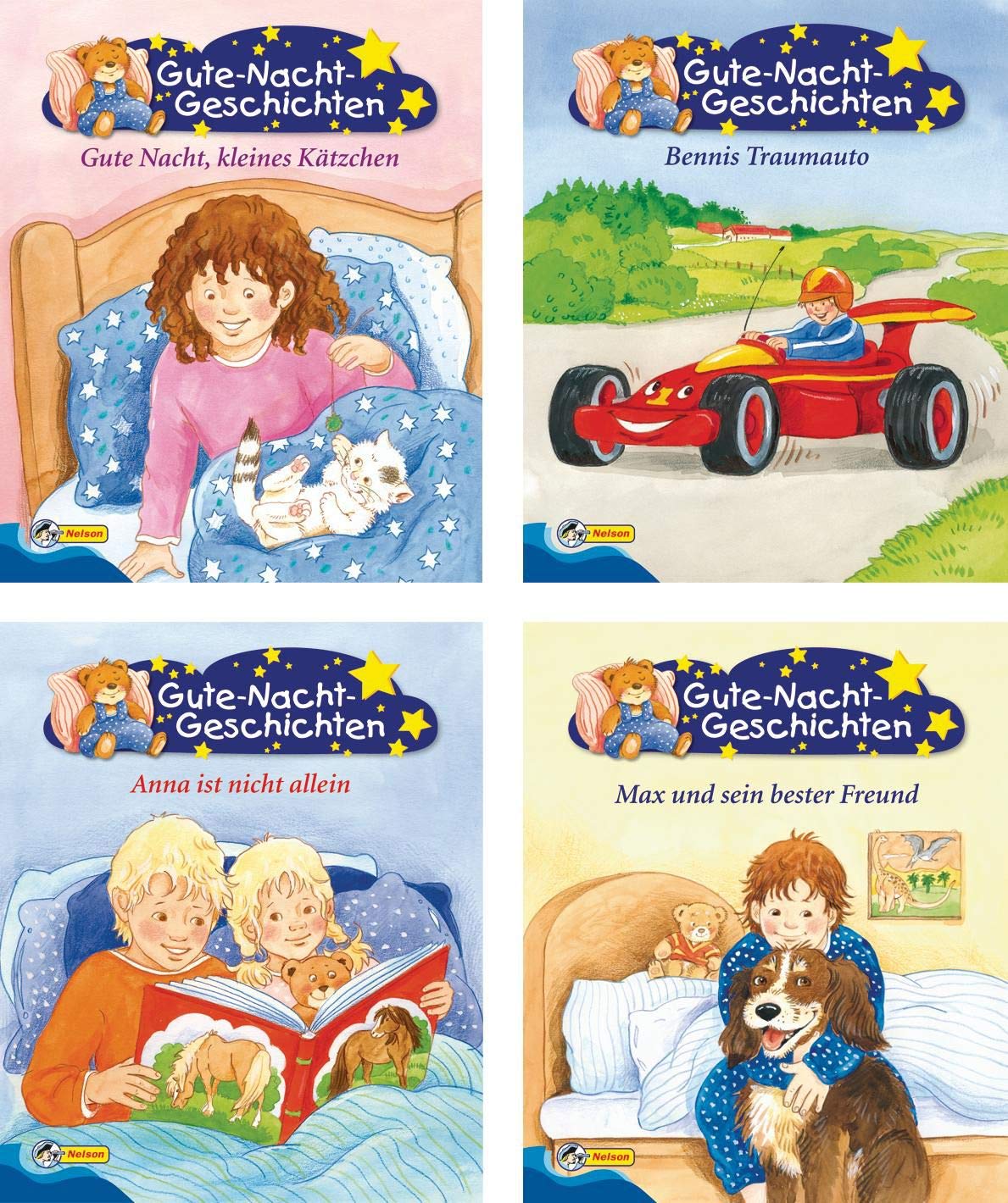 Nelson Gute-Nacht-Geschichten Mini-Buch Novels & Short Stories for children