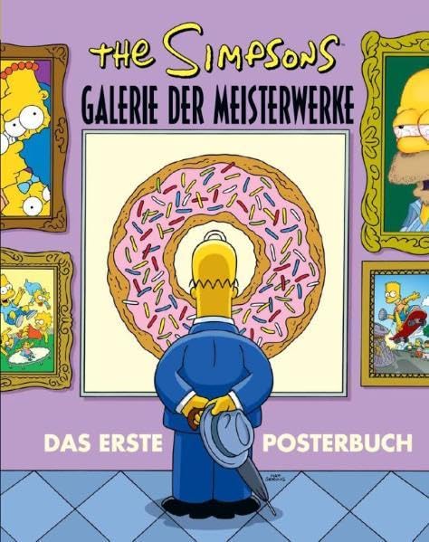 Simpsons Posterbuch - Galerie der Meisterwerke: Bd. 1 Manga