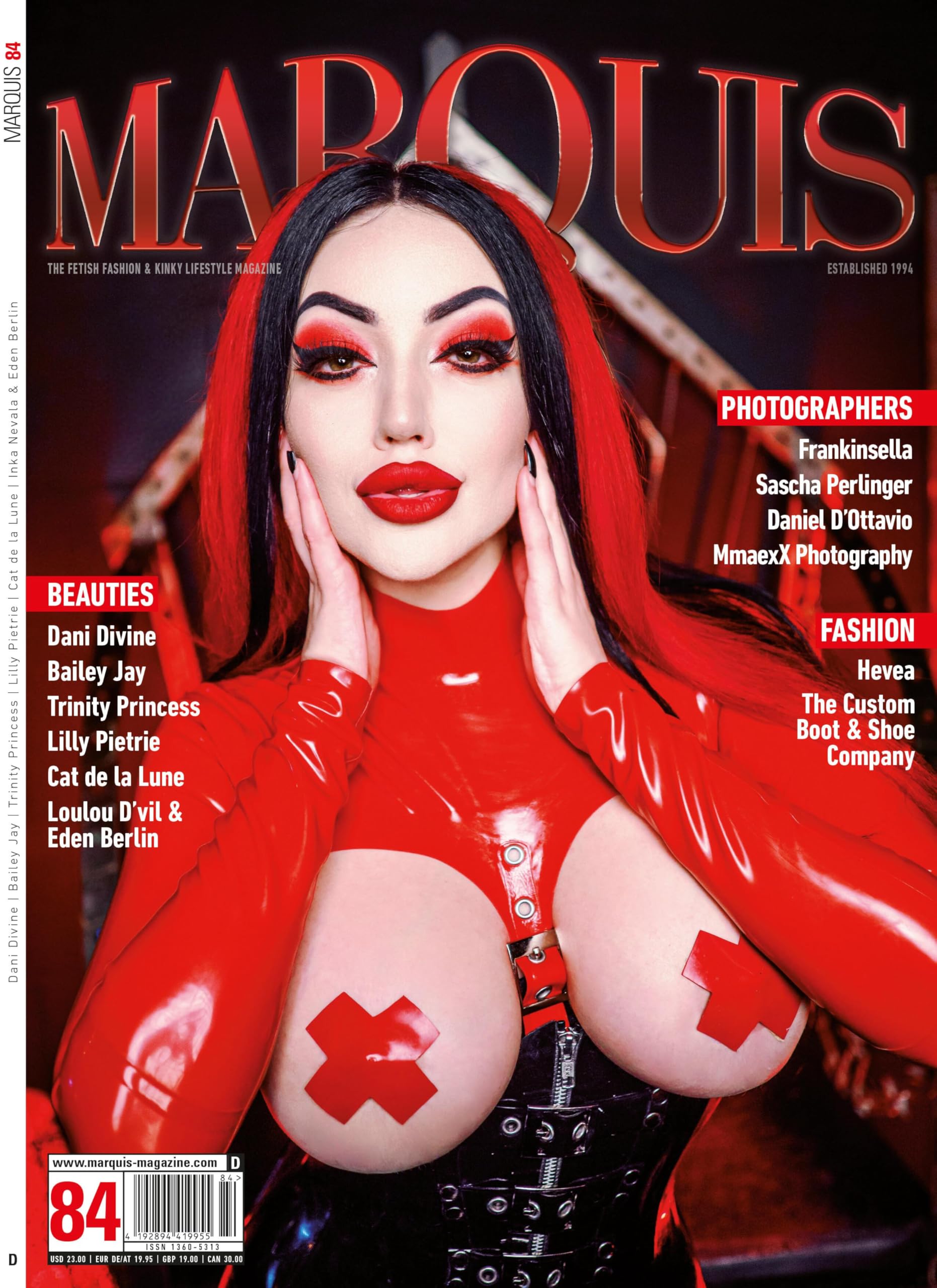 MARQUIS Magazine No. 84 - Fetish, Fashion, Latex & Lifestyle -- Deutsche Ausgabe Photography