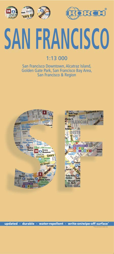 San Francisco, Borch Map Leisure, Home & Garden