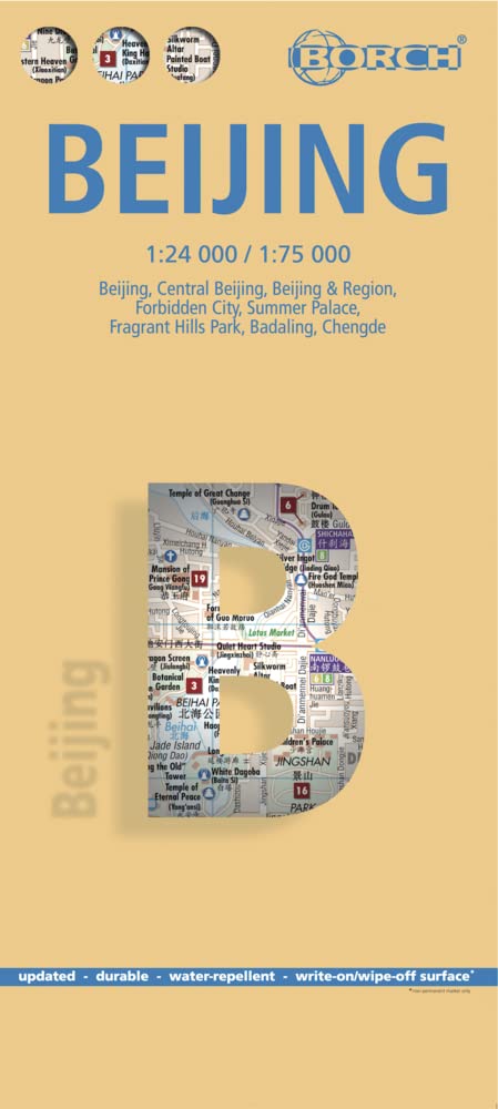 Peking, Beijing, Borch Map Leisure, Home & Garden