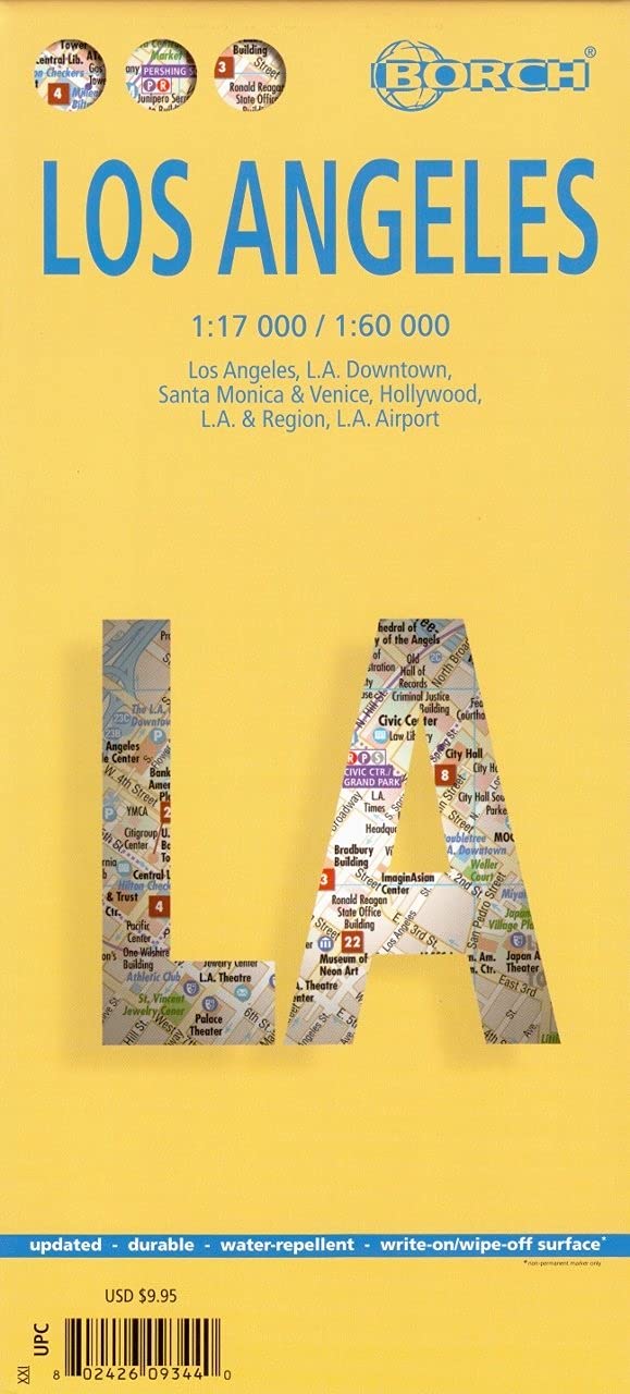 Los Angeles 1 : 17 000 / 1 : 60 000 Film, Art & Culture