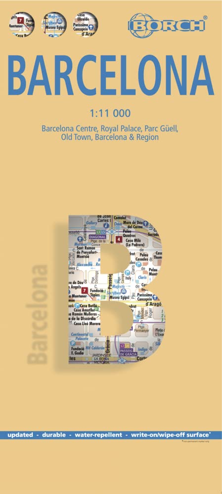 Barcelona, Borch Map Leisure, Home & Garden