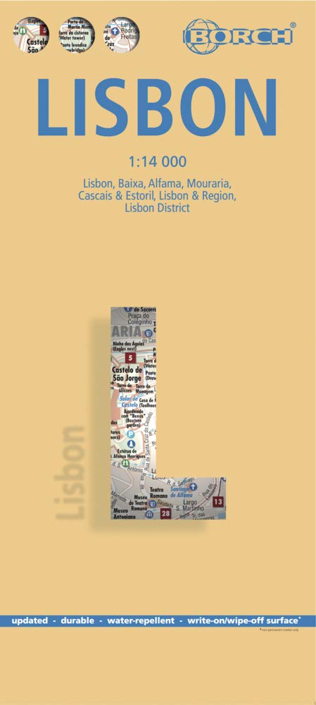Product Image: Lisbon, Lissabon, Borch Map