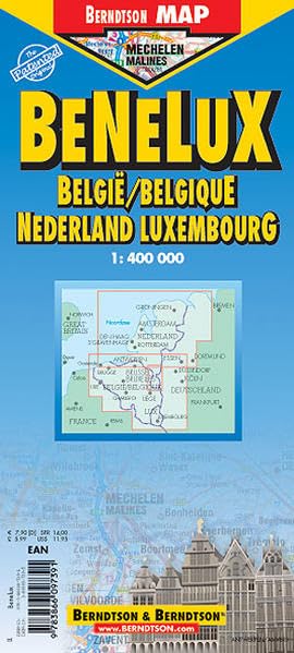 Benelux: 1:400 000. Einzelkarten: Nederland 1:400 000; België/Belgique, Luxembourg 1:400 000; Amsterdam 1:100 000; Brussel/Bruxelles 1:100 000; ... political; Europe Time Zones (Berndtson Maps) Leisure, Home & Garden